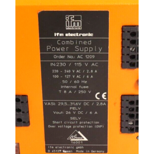 AC1209 IFM ELECTRONIC USADO