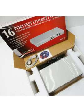 16 port fast ethernet switch-intellinet