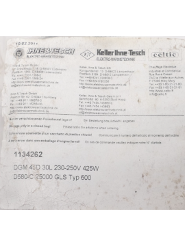 dgm 45d 30l 230-250v 425w-ihne & tesch