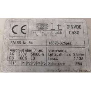 RM 66 Nr.54 LEAN TECHNIK USED