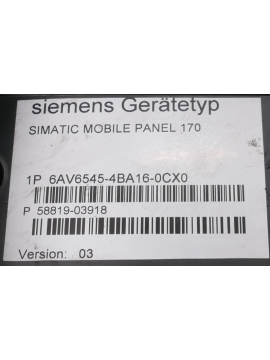 6av6545-4ba16-0cx0-siemens