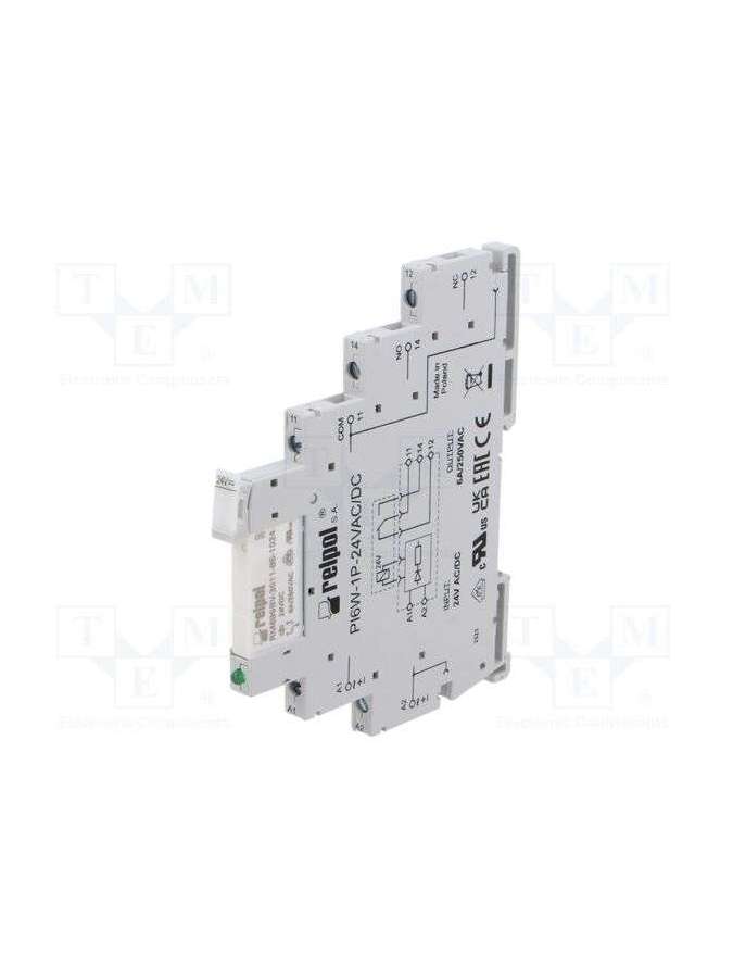 pir6w-1p-24vac/dc-relpol