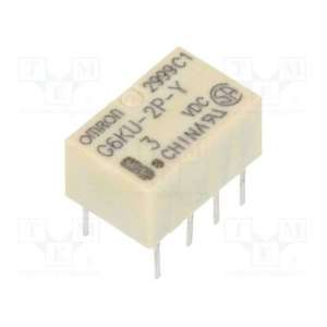 G6KU-2P-Y DC3 OMRON ELECTRONIC COMPONENTS