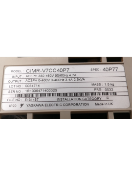 cimr-v7cc40p7-usd-yaskawa electric