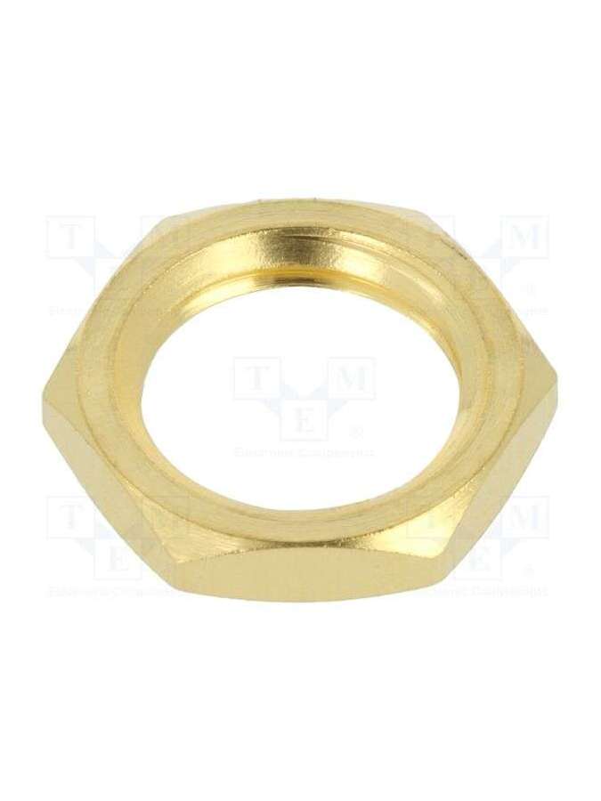 132-nut sma gld-amphenol rf