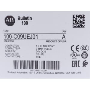 100-C09UEJ01 ALLEN-BRADLEY / ROCKWELL GROUP