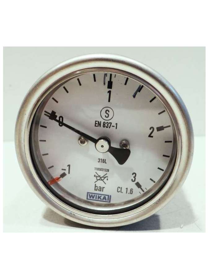 316 l   -1 bis  3 bar-wika