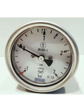 316 l   -1 bis  3 bar-wika