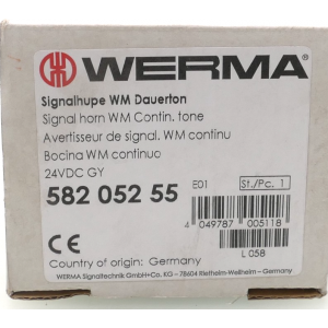 58205255 WERMA SIGNALTECHNIK