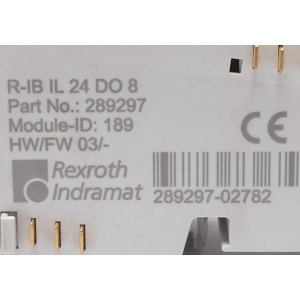 289297 REXROTH INDRAMAT USED
