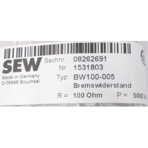 08262691 SEW EURODRIVE