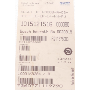 R911378003 BOSCH REXROTH