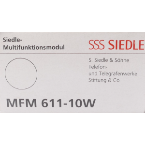 MFM 611-10W SIEDLE