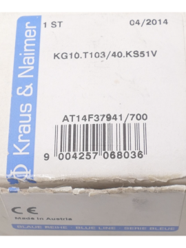 kg10.t103/40.ks51v-kraus & naimer