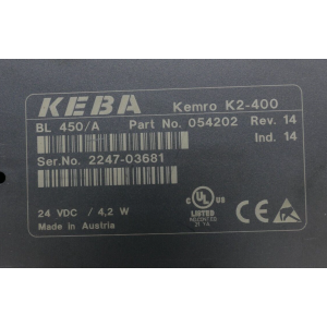 054202 KEBA D'OCCASION