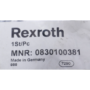 0830100381 REXROTH
