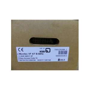 VF 4/7 B KSB USED