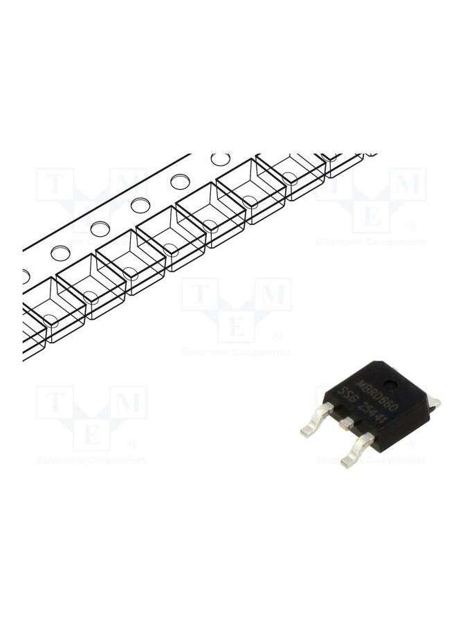 mbrd660tr-smc diode solutions