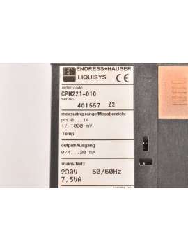 cpm221-010-usd-endress+hauser