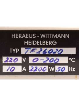 tf 26020-usd-heraeus wittmann