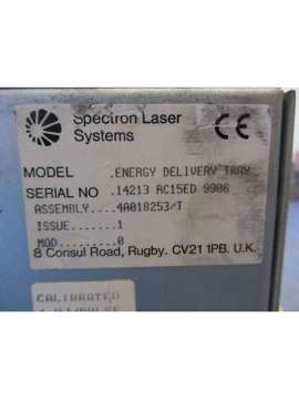 energy delivery tray-usd-spectron laser systems