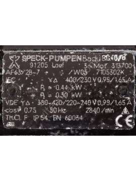 bc 40/6 / af63/2b-7-usd-speck pumpen