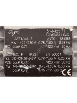 f - pe 16a /  atb af71/ 4a-7-usd-stubbe