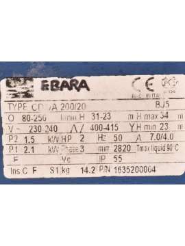 cdx/a 200/20-usd-ebara