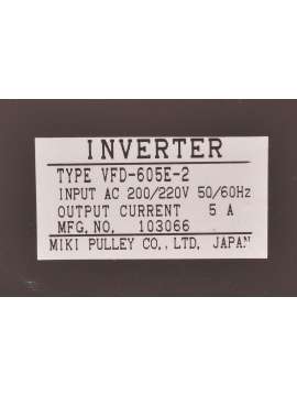 vfd-605e-2-usd-miki pulley
