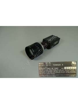 ccd xc - 75 with lens 50mm-usd-sony