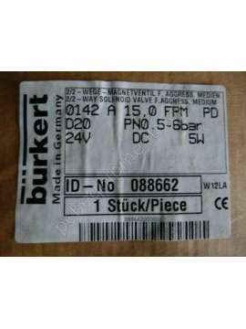 0142a 15.0fpm pd-burkert
