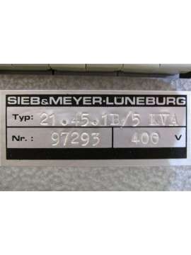 21.45.1b/5 kva-usd-sieb & meyer