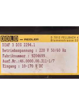 diaf 3 dig 2294.1/220v-usd-dold