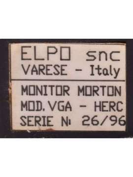 monitor & controller vga-herc-usd-morton