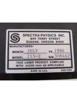 215-2 / cr90-22h-usd-spectra physics