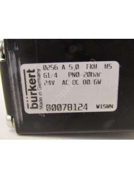 0256 a 5.0 fkm ms / 20bar-burkert