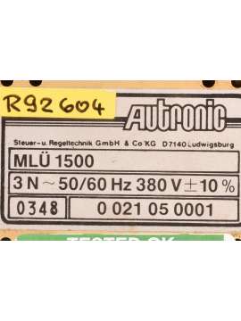 mlu 1500 / 0 021 05 0001-usd-schmid