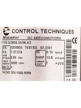 dcm3b 35/06 a2-usd-control techniques