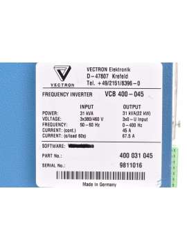 vcb 400-045-usd-vectron