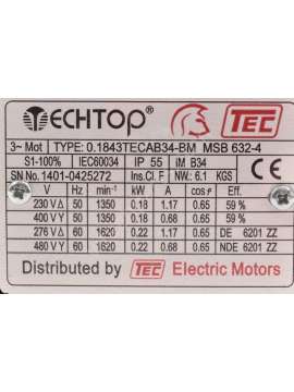 0.1843tecab34-bm msb 632-4-electric motors