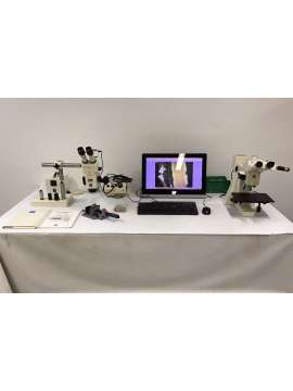 axiotech 100 hd / stemi sv 11 microscope set-up-usd-zeiss
