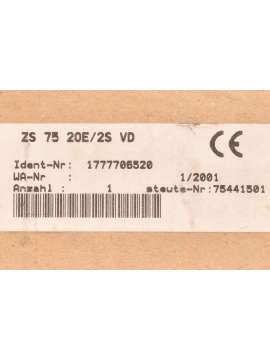 zs 75 2o/2s vd-schmersal