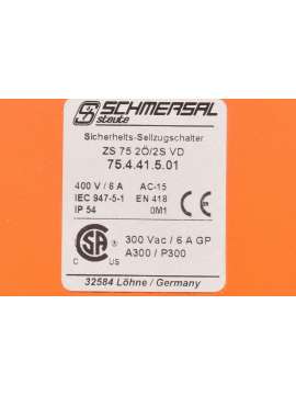 zs 75 2o/2s vd-schmersal
