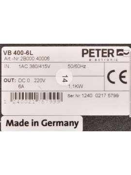 vb 400-6l-peter electronic