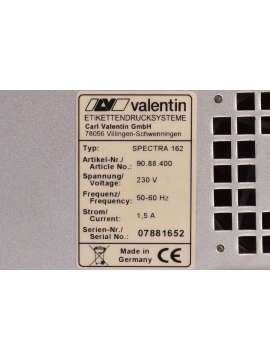 spectra 162 / 90.88.400-usd-valentin