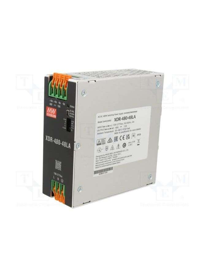 xdr-480-48la-mean well