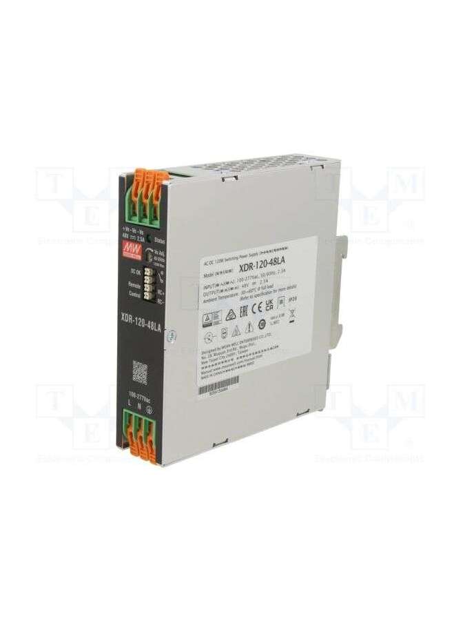xdr-120-48la-mean well