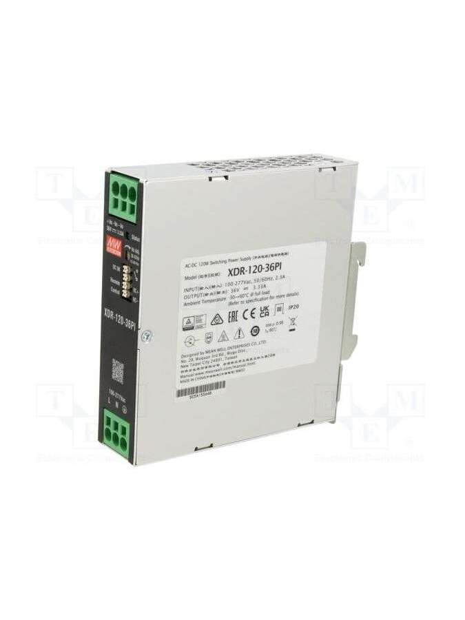 xdr-120-36pi-mean well