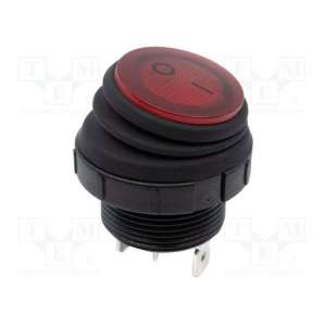 RRS20F1ABLKREDBLK31P E-SWITCH