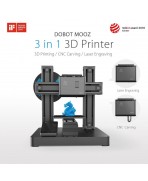MOOZ 1Z/2Z/FULL - Multifunctional Modular Metallic 3 in 1 3D Printer